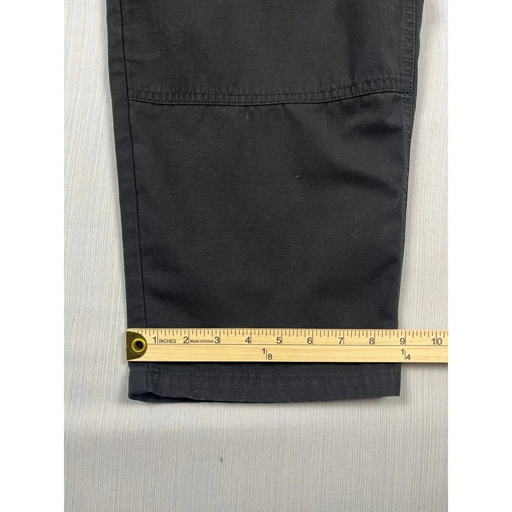 5.11 Tactical Series Cargo Pants Mens 40x30 Black Ripstop Utility Rugged